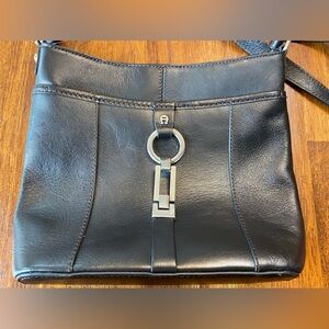Etienne Aigner Black Leather bag NWOT